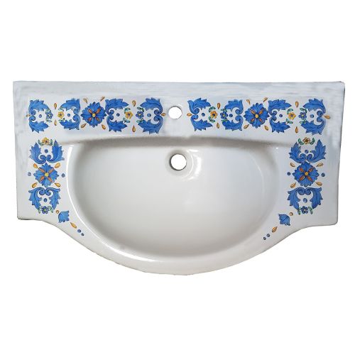 Vietri Ceramic Sink Hand painted Vietri ceramic