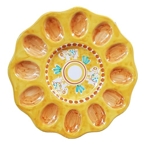 Eierplatte. Oster-Antipastiplatte. Tier-Linie....