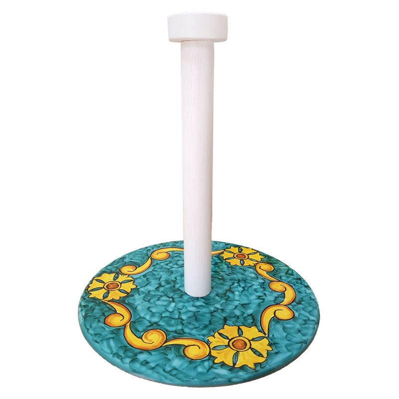 Roll Holder baroque Line. handpainted Vietri...