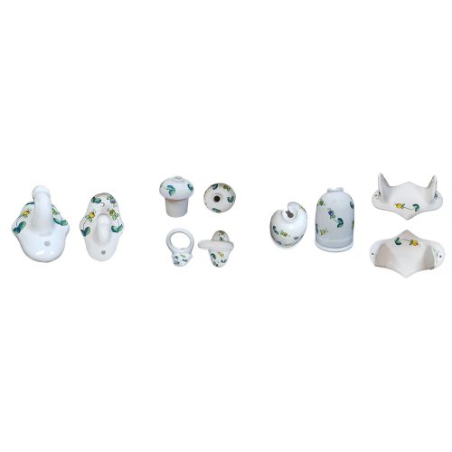 Bathroom accessories Handpainted Vietri ceramic