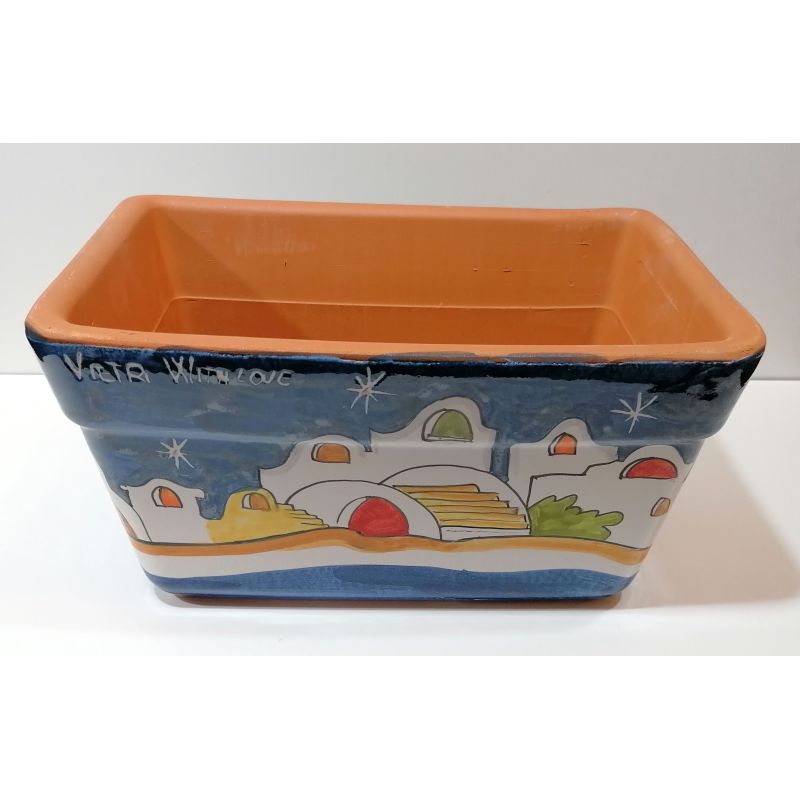 Rectangular Planter. Casette Line. Vietri...