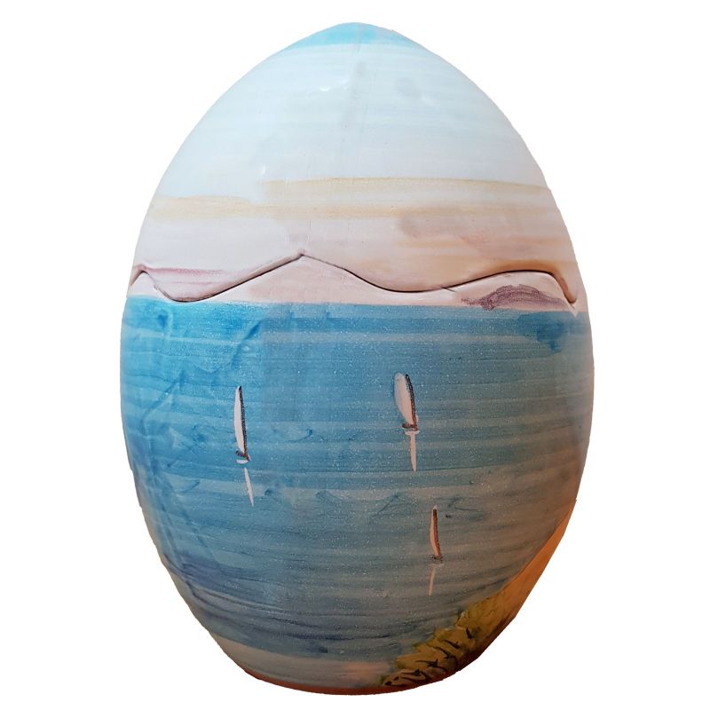 Collectible Easter eggs. In Vietri ceramic....
