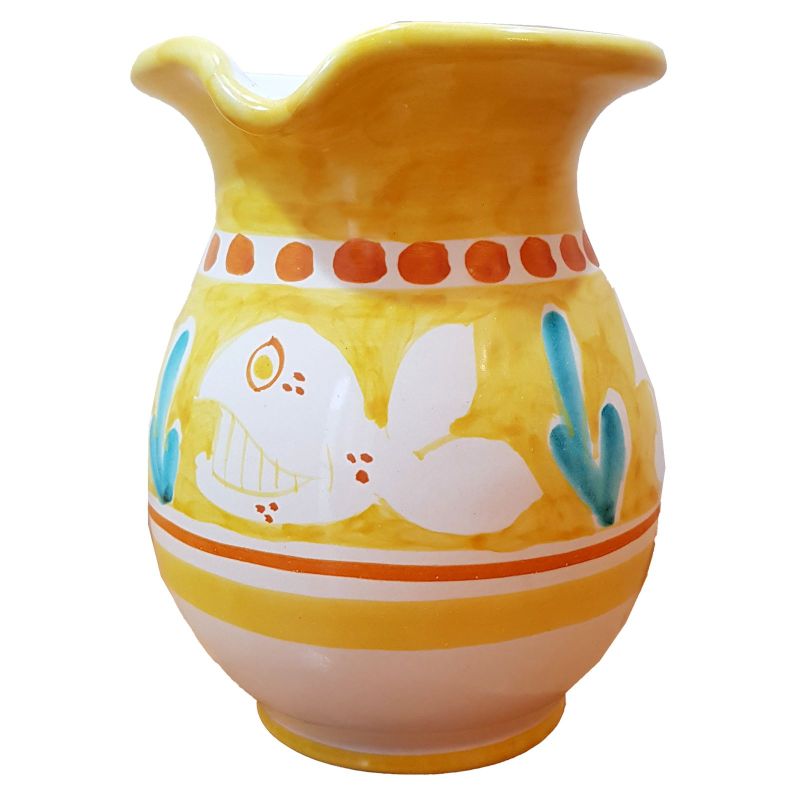 Pitcher Animals line. handpainted Vietri ceramic