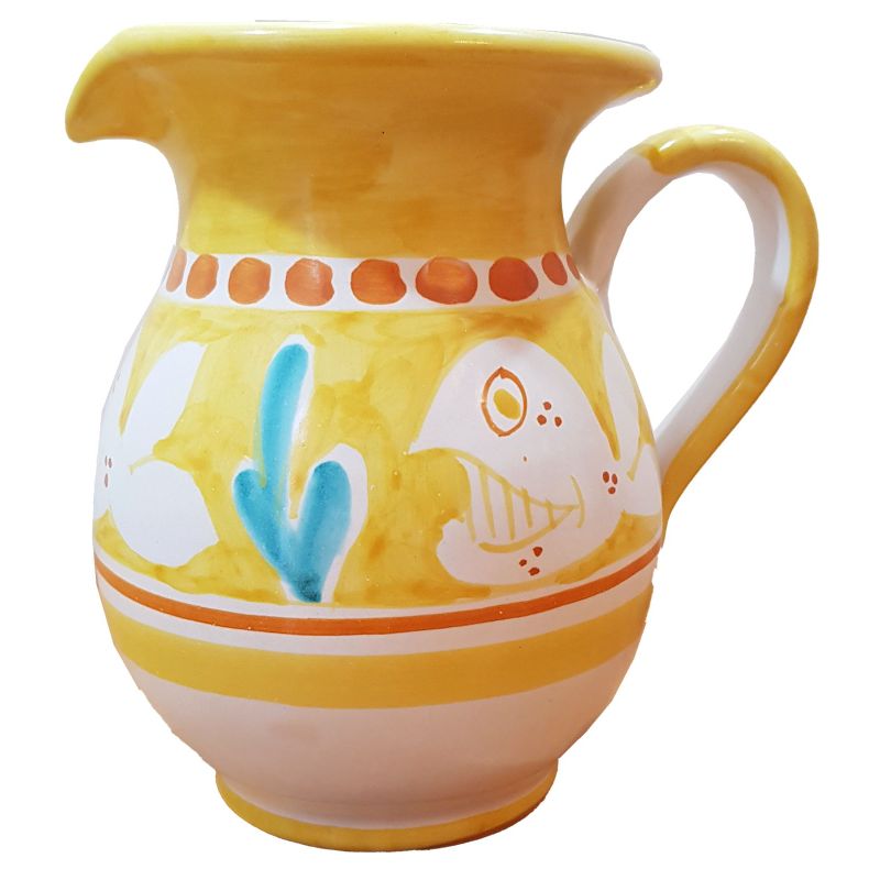 Brocca linea Animaletti. Ceramica di Vietri...