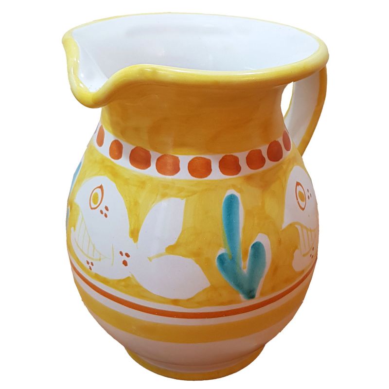 Brocca linea Animaletti. Ceramica di Vietri...