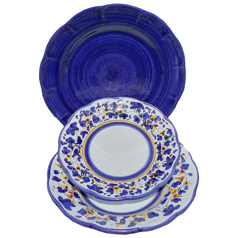 Plate. Spring Flowers Line. Big Mama. Vietri...
