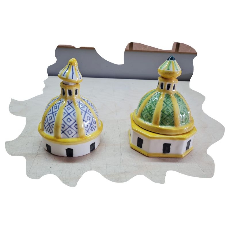 Basilica Dome handpainted Vietri ceramic