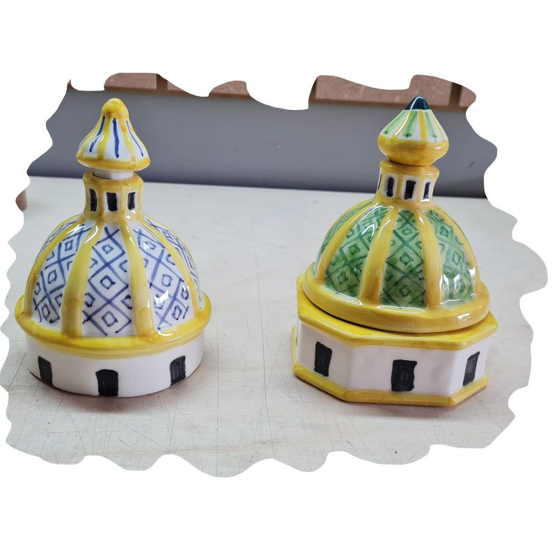 Basilica Dome handpainted Vietri ceramic