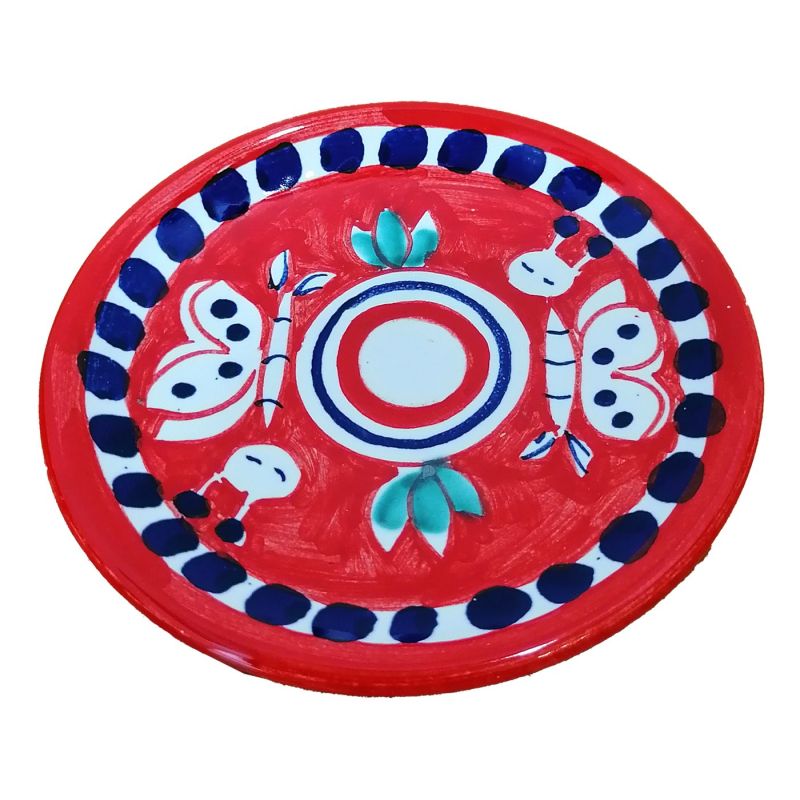 Kaffeetasse mit Untertasse. Tierchen-Linie....