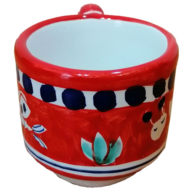 Kaffeetasse mit Untertasse. Tierchen-Linie....