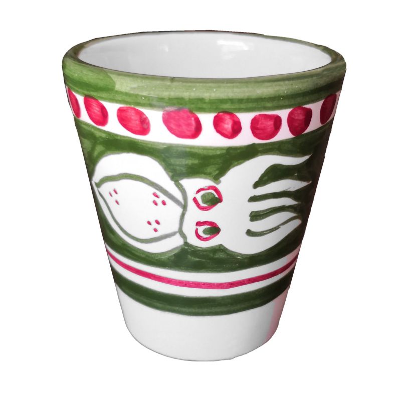 Glas der Haustierlinie. Handbemalt aus...