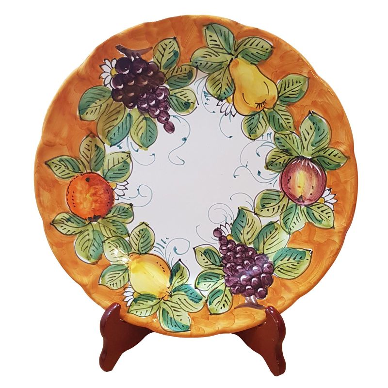 Plate. Fruit Collection. Vietri ceramic....