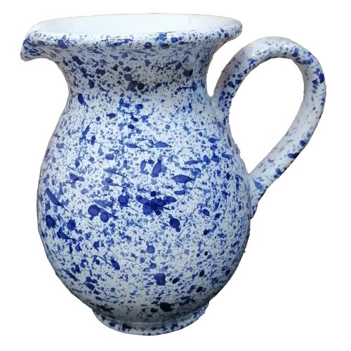 Brocca linea Moderna. Ceramica di Vietri dipinta a mano.