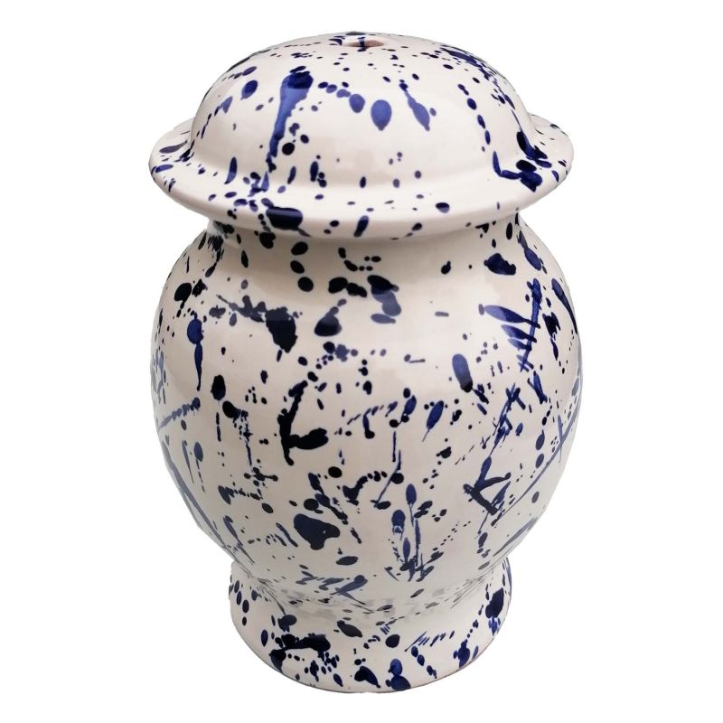 Lume da comodino Linea Moderna. Ceramica Di...