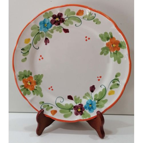 Plate. Spring Collection. Vietri ceramic. Hand-painted....