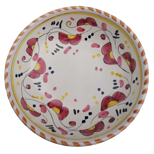 Big Mama Restaurant Line - Vietri Ceramic Bowl, Deep Plate, Soup Bowl