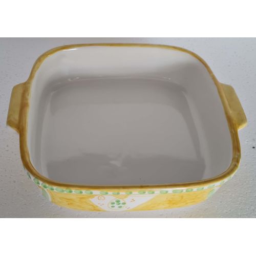 Terrina da forno linea animaletti. Ceramica di Vietri 2