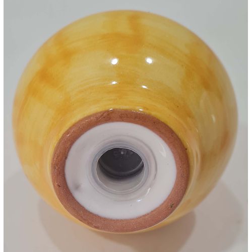 Salt set Brushed Line handpainted Vietri ceramic