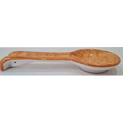 Poggia mestolo Linea Pennellato. Ceramica di Vietri dipinta mano