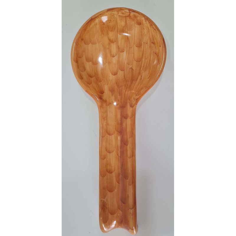Spoon rest Brushed Line. handpainted Vietri...