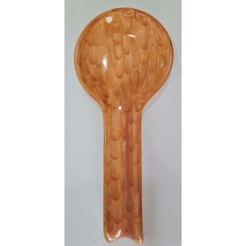 Spoon rest Brushed Line. handpainted Vietri ceramic
