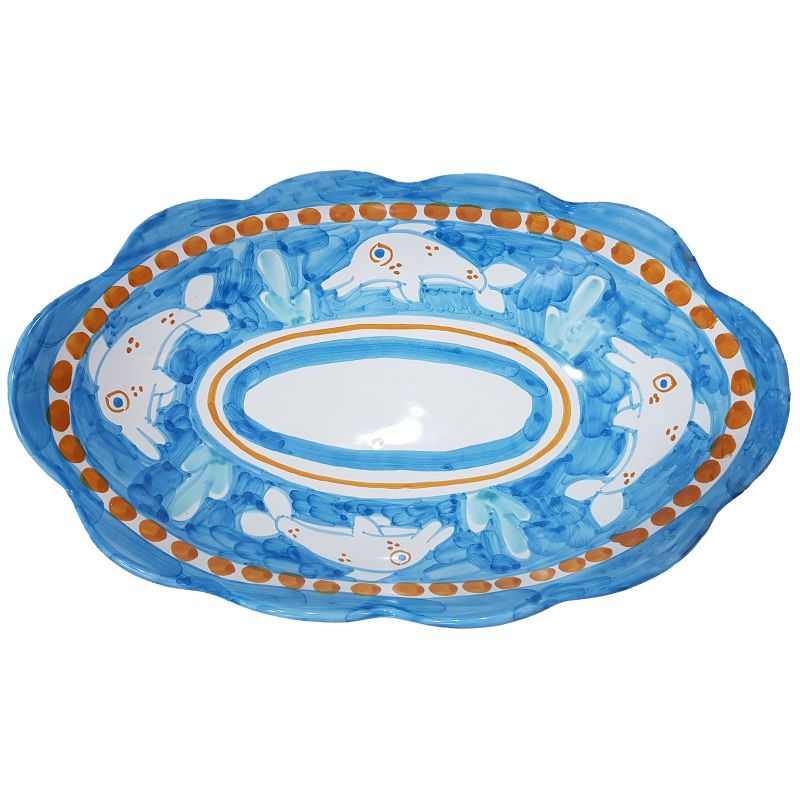 copy of Bread Basket Dolphin Light Blue...