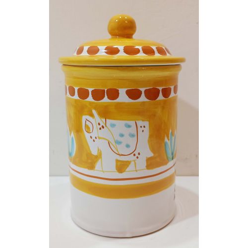 Pot Personnalisable. Ligne Petits Animaux. Céramique de Vietri. Peint à la Main.
