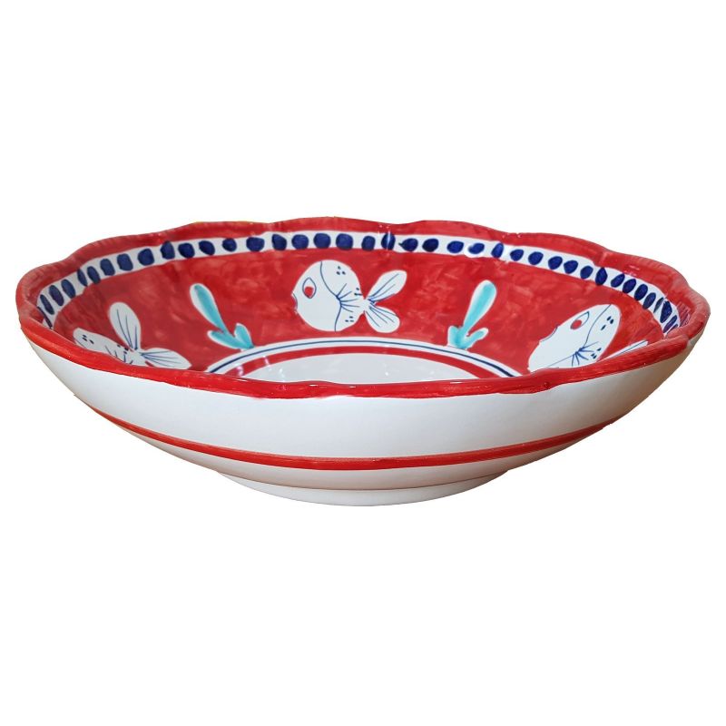 Bowl wave border Animal line - handpainted...