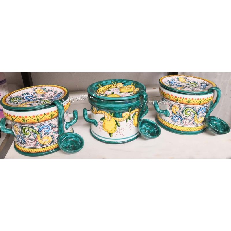 Porte-Mozzarella cylindrique Ligne Citron -...