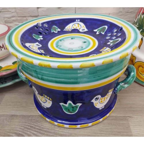 Cylindrical Mozzarella cheese pot Animal line -...