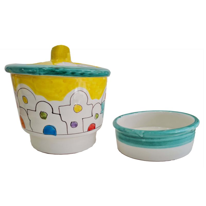 Cutlery drainer Casette line. Vietri ceramics.