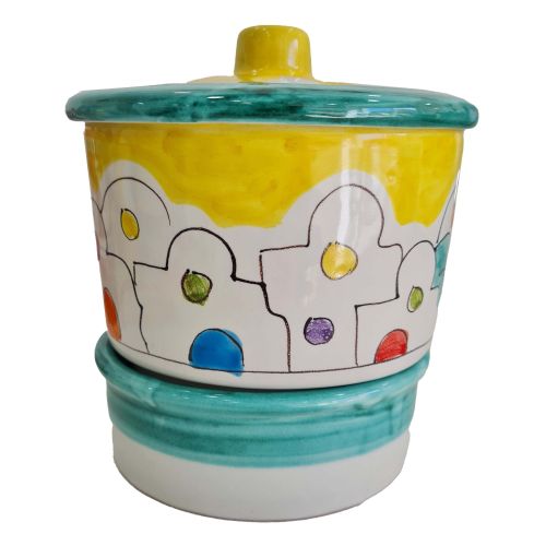 Cutlery drainer Casette line. Vietri ceramics.