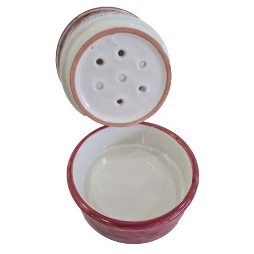 Escurrecubiertos línea animalitos. Cerámica de Vietri.