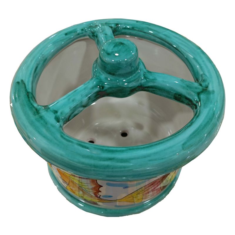 Scola Posate linea Mischia Pesci. Ceramica di...