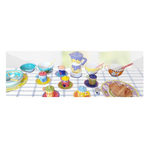 Cups, trays, saucers